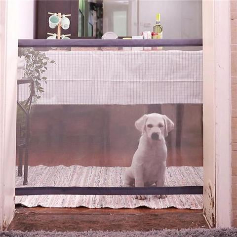 Portable Folding Pet Separation Barrier Dog Obstacle Safety Fence