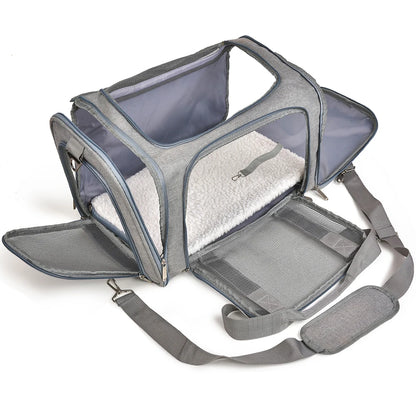 Small Dog/Cat Soft Backpack Carrier - Airline Approved