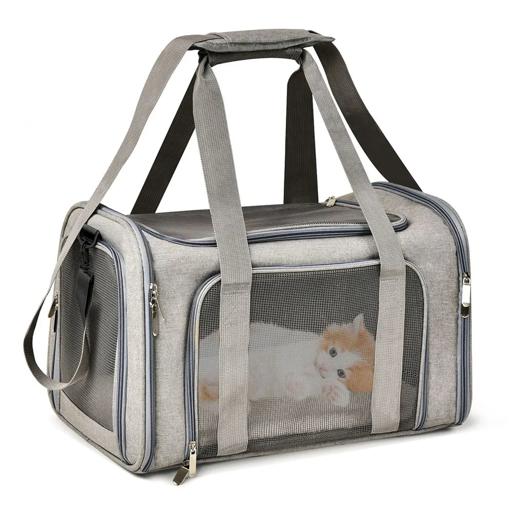 Small Dog/Cat Soft Backpack Carrier - Airline Approved