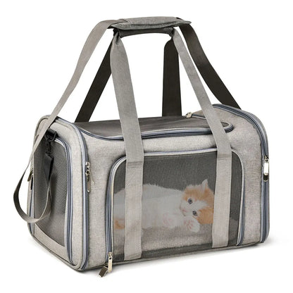 Small Dog/Cat Soft Backpack Carrier - Airline Approved