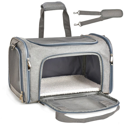 Small Dog/Cat Soft Backpack Carrier - Airline Approved