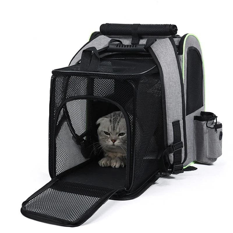 Expandable Cat Backpack Adventure