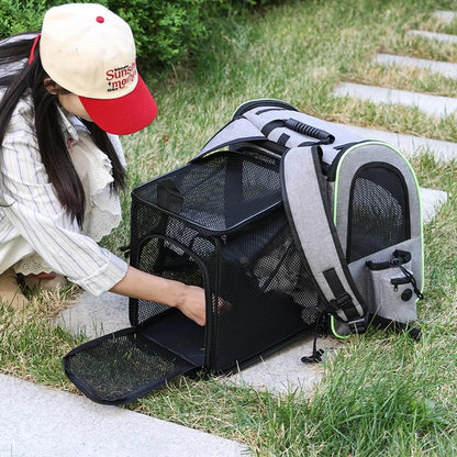 Expandable Cat Backpack Adventure