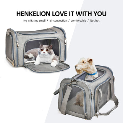 Small Dog/Cat Soft Backpack Carrier - Airline Approved