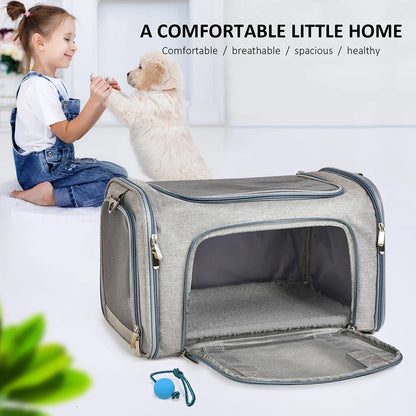 Small Dog/Cat Soft Backpack Carrier - Airline Approved