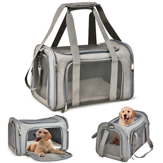 Small Dog/Cat Soft Backpack Carrier - Airline Approved