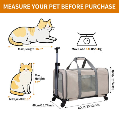 Easy-Roll Pet Carrier